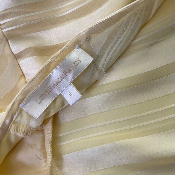 LoveShackFancy Darralis‎ Dress in Soft Yellow - Picture 16 of 16